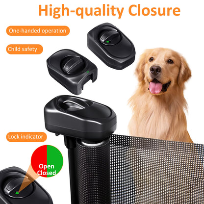 Retractable Pet Dog Barrier Fence