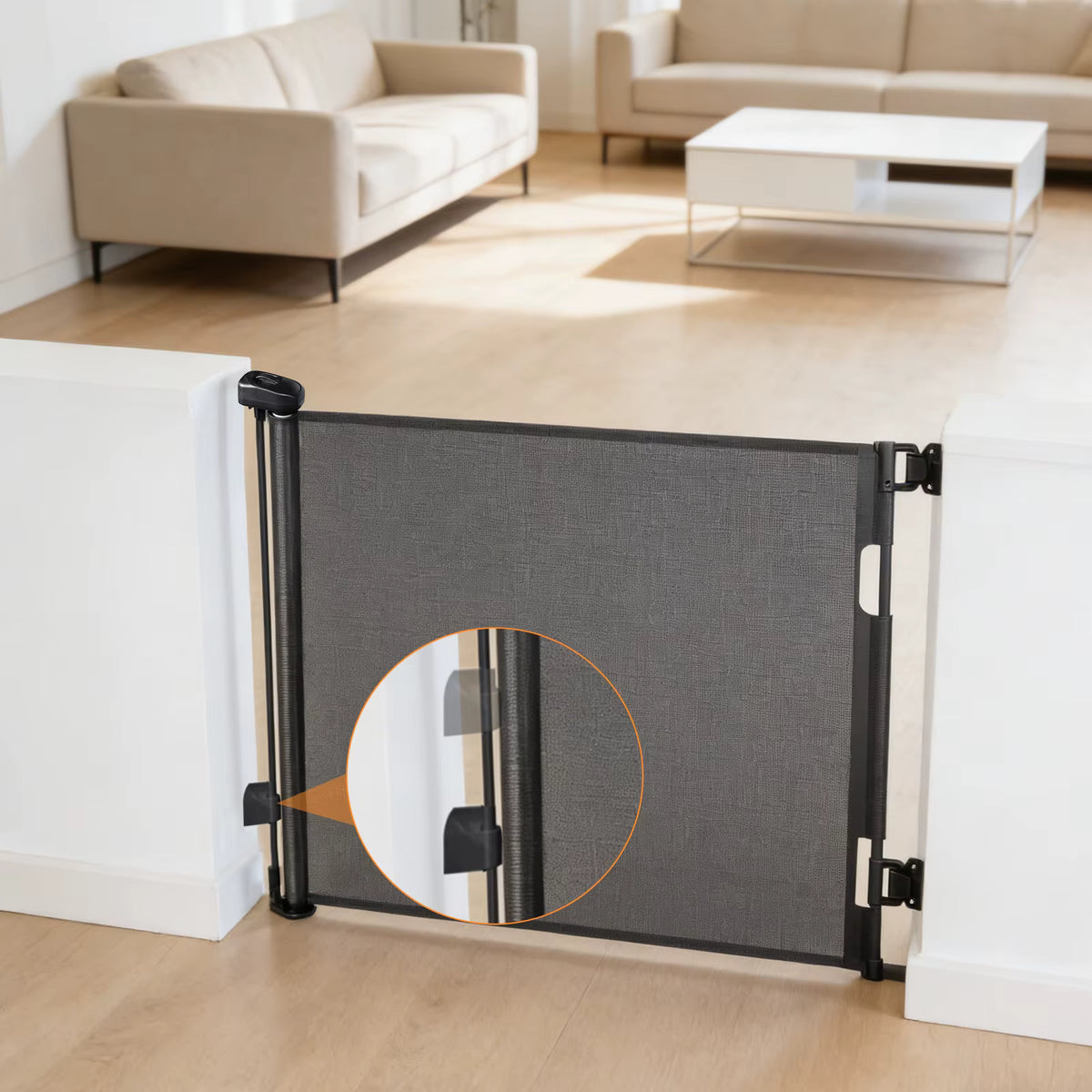 Retractable Pet Dog Barrier Fence