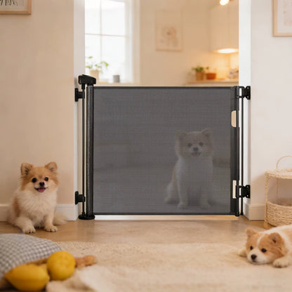 Retractable Pet Dog Barrier Fence