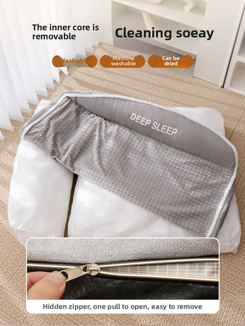 Kennel Winter Warm Dog Bed Large Super Thick Four-season Universal Removable Cat and Dog Sofa Autumn and Winter Pet Supplies