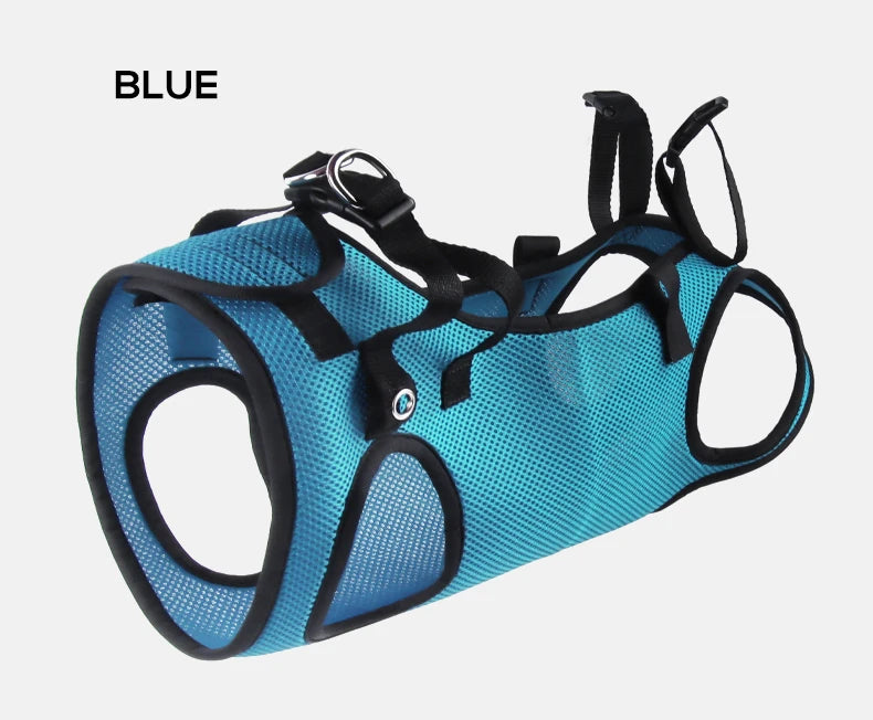 Disability dog travel assistive vehicle chest and back harness dog rehabilitation exercise chest and back pet supplies