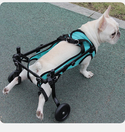 Disability dog travel assistive vehicle chest and back harness dog rehabilitation exercise chest and back pet supplies