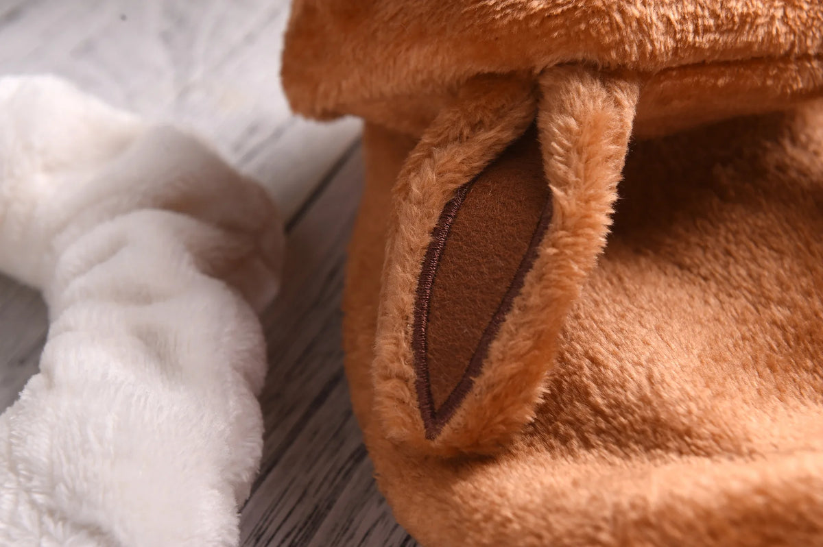 Dog Costumes Anime Eevee Cosplay Pet Clothing Kawaii Plush Insulation Coat Poodle Clothing Anime Pet Supplies Gifts