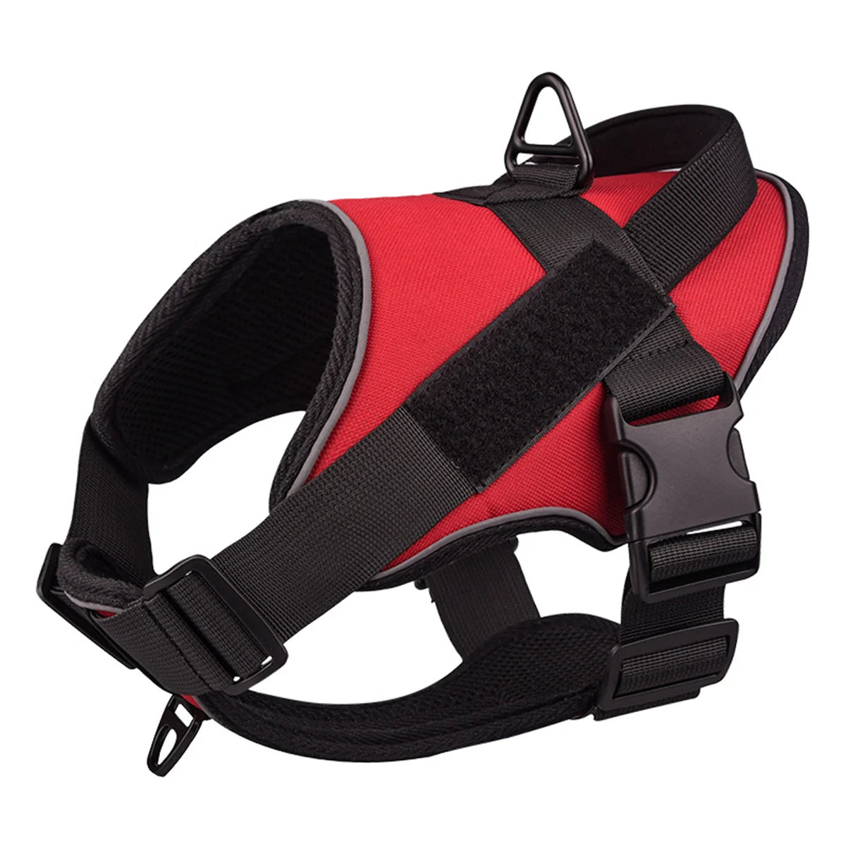 Dog Harness Reflective Chest for Dogs Custom No Pull Dog Breathable Vest Adjustable Harness Pet Supplies