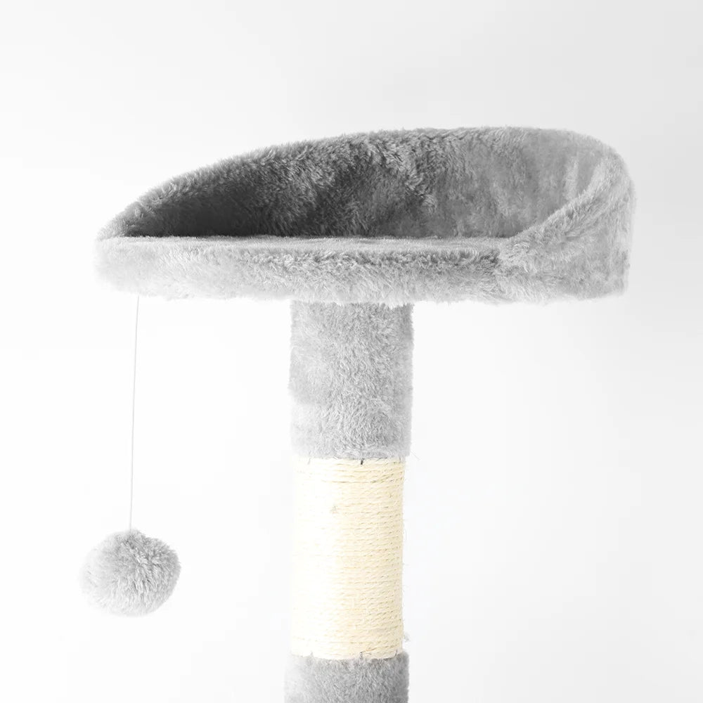 Cat Tree House Cat Climbing Frame Cat Tower Cat Condo with Scratching Post Perches Caves Pet Supplies