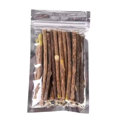 Natural Silvervine Sticks for Cats Teeth Cleaning / Kitten Teething / Training Catnip Teaser