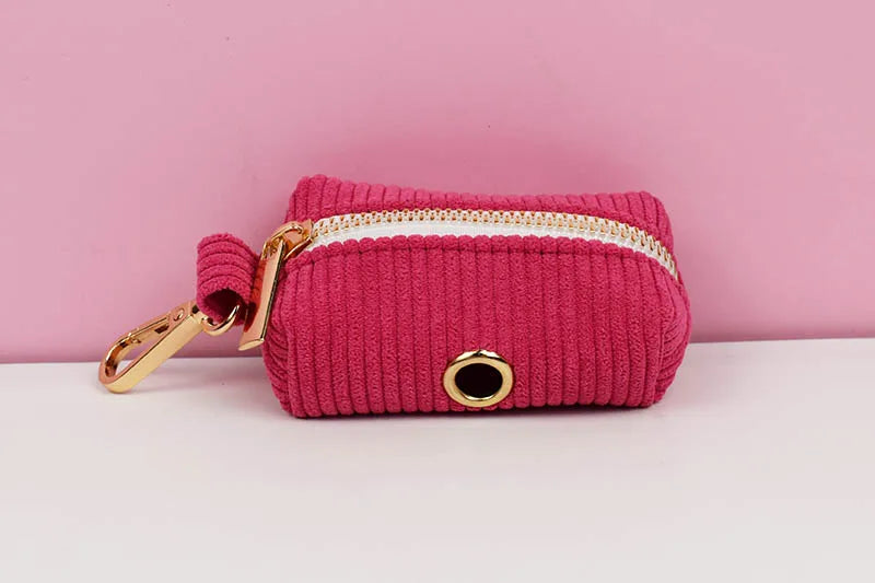 Mei Red Corduroy Dog Collar And Leash Set For Dogs Custom Engraved Nameplate Pet Supplies Dog Leash Corduroy02