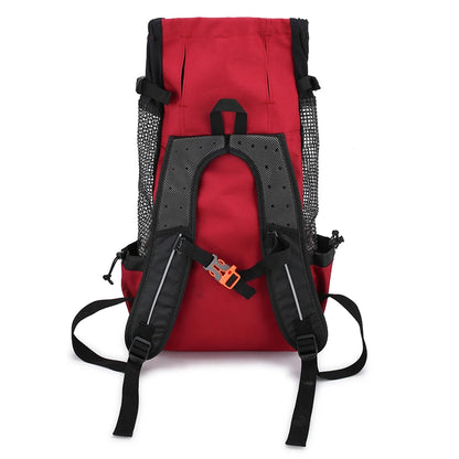 Strong Nylon Dog Carrier Backpack for Small Medium Dogs High Quality Breathable Cycling Backpack for Outdoor Travel Pet Supplies