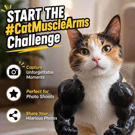 Cat Muscle Bro' - Lightweight 3D Arms