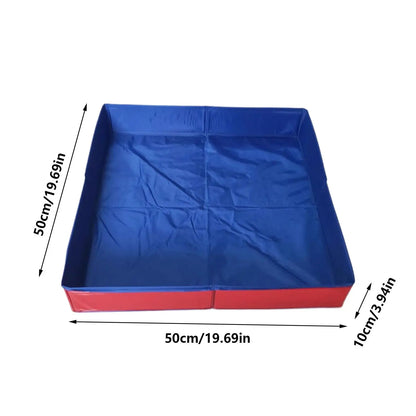 PVC Foldable Wading Pool Pet Swimming Pool For Dog Non-Inflatable Save Space Pet Puppy Bathing Tub For Puppy Cats Other Animals