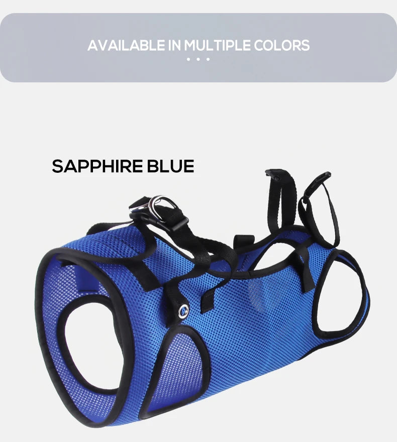 Disability dog travel assistive vehicle chest and back harness dog rehabilitation exercise chest and back pet supplies