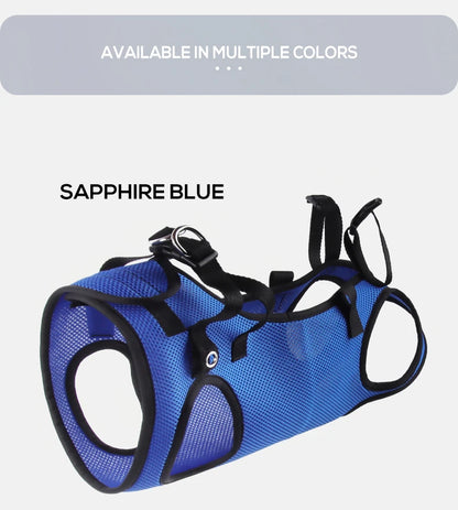 Disability dog travel assistive vehicle chest and back harness dog rehabilitation exercise chest and back pet supplies
