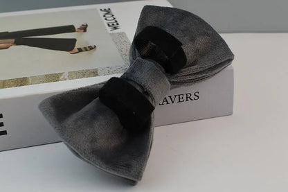 Dark Grey Velvet Dog Collar And Leash Set For Dogs Custom Engraved Nameplate Pet Supplies Dog Leash Velvet31